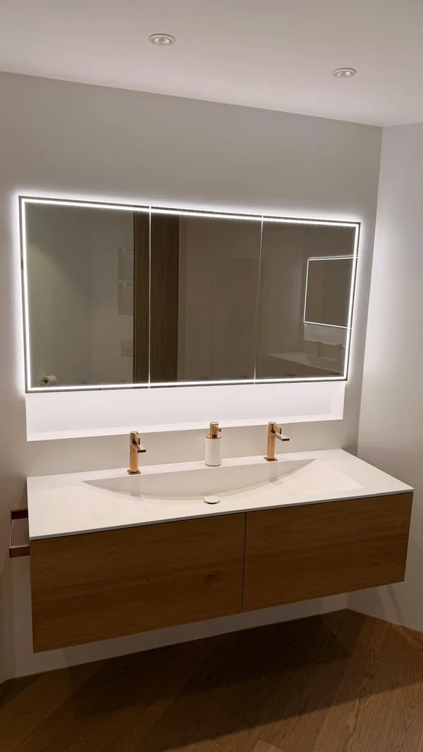 zurich koupelna design bronz